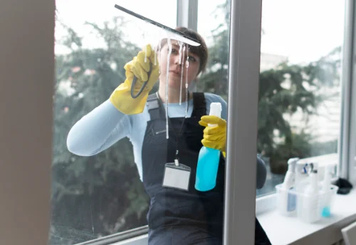 Nettoyage de vitres intérieures et extérieures à Chanteloup